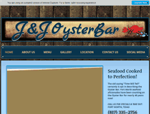 Tablet Screenshot of jjoysterbar.com